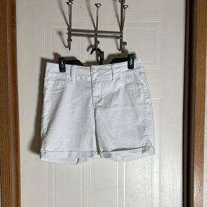 Royalty For Me Women's White Jean Shorts